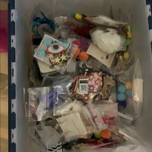 Earrings of all kinds, sizes, colours, shapes,